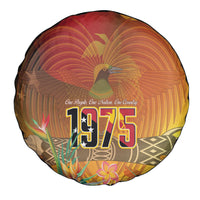 Papua New Guinea Independence Day Spare Tire Cover One People One Nation One Country