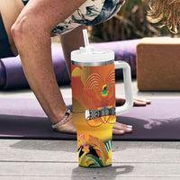 Personalised Papua New Guinea Independence Day Tumbler With Handle One People One Nation One Country
