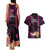 Hawaii Couples Matching Tank Maxi Dress and Hawaiian Shirt Pray For Maui Hawaiian Plumeria Be Strong Pink Verison LT14 - Polynesian Pride