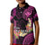 Hawaii Kid Polo Shirt Pray For Maui Hawaiian Plumeria Be Strong Pink Verison LT14 Kid Pink - Polynesian Pride