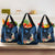 Blue Hawaii Grocery Bag Pray For Maui Hawaiian Plumeria Be Strong