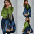 Blue Hawaii Grocery Bag Pray For Maui Hawaiian Plumeria Be Strong