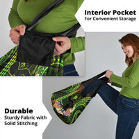 Reggae Hawaii Grocery Bag Pray For Maui Hawaiian Plumeria Be Strong