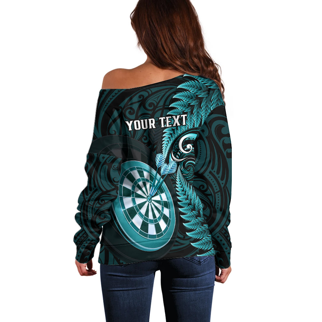 personalised-new-zealand-darts-off-shoulder-sweater-happiness-is-a-tight-threesome-maori-turquoise