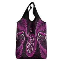 New Zealand Darts Grocery Bag Happiness Is A Tight Threesome Maori Pink