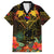 Papua New Guinea Central Province Kid Hawaiian Shirt Papua Niugini Coat Of Arms With Flag Style LT14 Kid Black - Polynesian Pride