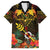 Papua New Guinea Chimbu Province Kid Hawaiian Shirt Papua Niugini Coat Of Arms With Flag Style LT14 Kid Black - Polynesian Pride