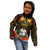 Papua New Guinea East New Britain Province Kid Hoodie Papua Niugini Coat Of Arms With Flag Style LT14 - Polynesian Pride