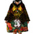 Papua New Guinea East New Britain Province Wearable Blanket Hoodie Papua Niugini Coat Of Arms With Flag Style LT14 - Polynesian Pride