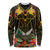 Papua New Guinea Western Province Long Sleeve Shirt Papua Niugini Coat Of Arms With Flag Style LT14 Unisex Black - Polynesian Pride