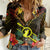 Papua New Guinea Southern Highlands Province Women Casual Shirt Papua Niugini Coat Of Arms With Flag Style LT14 Female Black - Polynesian Pride