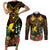 papua-new-guinea-manus-province-couples-matching-short-sleeve-bodycon-dress-and-long-sleeve-button-shirts-papua-niugini-coat-of-arms-with-flag-style