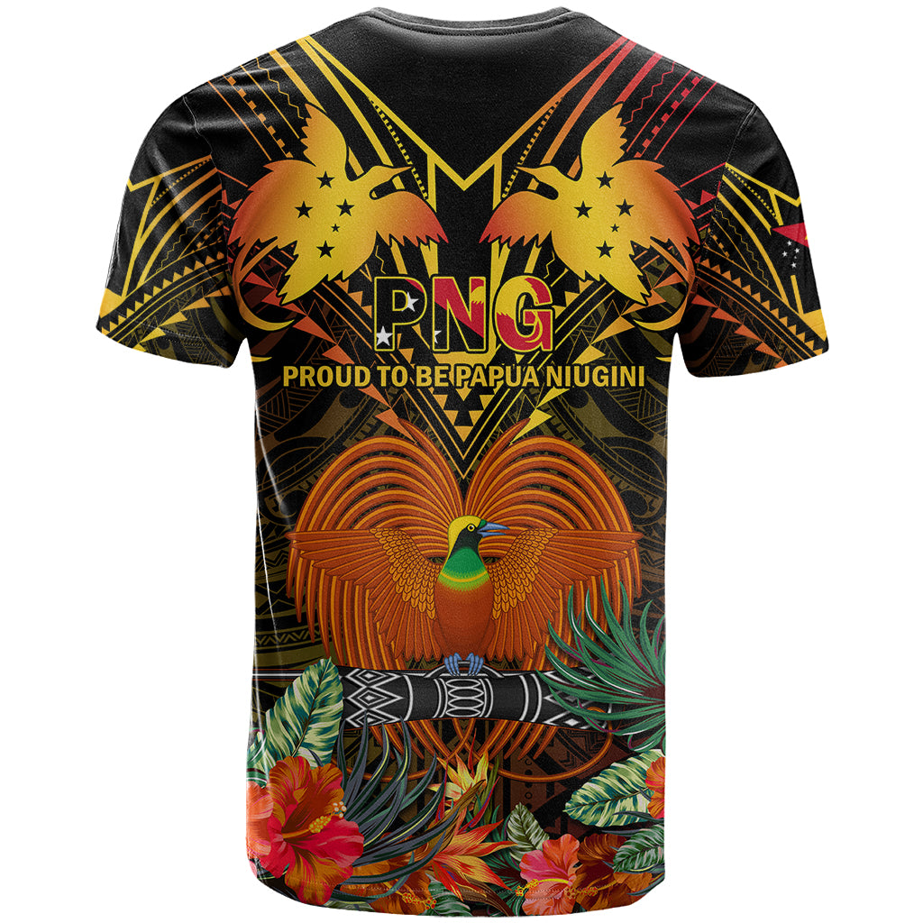 Papua New Guinea Manus Province T Shirt Papua Niugini Coat Of Arms With Flag Style LT14 - Polynesian Pride