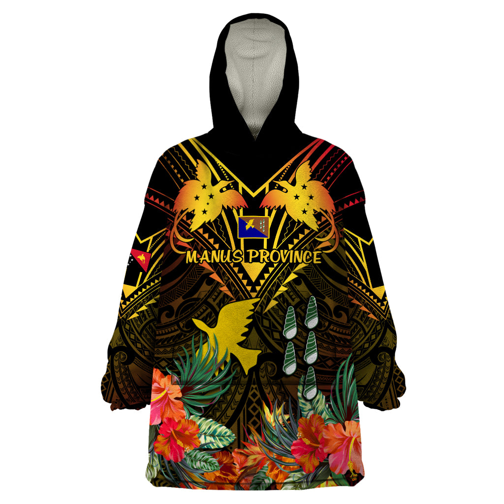 papua-new-guinea-manus-province-wearable-blanket-hoodie-papua-niugini-coat-of-arms-with-flag-style