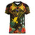 papua-new-guinea-manus-province-women-v-neck-t-shirt-papua-niugini-coat-of-arms-with-flag-style