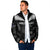 Custom New Zealand Silver Fern Football Padded Jacket Go Aotearoa Grunge Black - Polynesian Pride