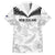 Custom New Zealand Silver Fern Football Family Matching Puletasi and Hawaiian Shirt Go Aotearoa Grunge White - Polynesian Pride