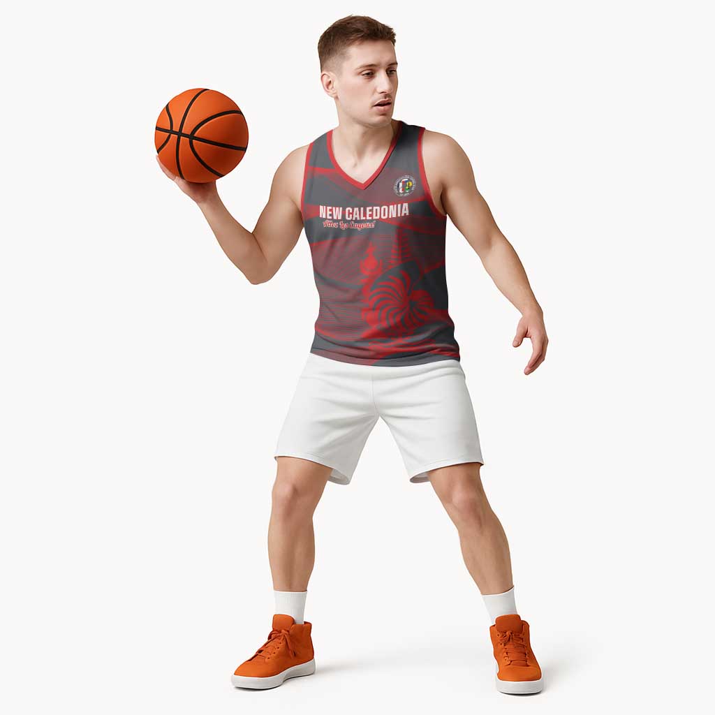 Custom New Caledonia Football Basketball Jersey Allez Les Cagous Grey Version - Polynesian Pride