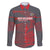 Custom New Caledonia Football Family Matching Off The Shoulder Long Sleeve Dress and Hawaiian Shirt Allez Les Cagous Grey Version - Polynesian Pride