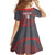 Custom New Caledonia Football Family Matching Off Shoulder Maxi Dress and Hawaiian Shirt Allez Les Cagous Grey Version - Polynesian Pride