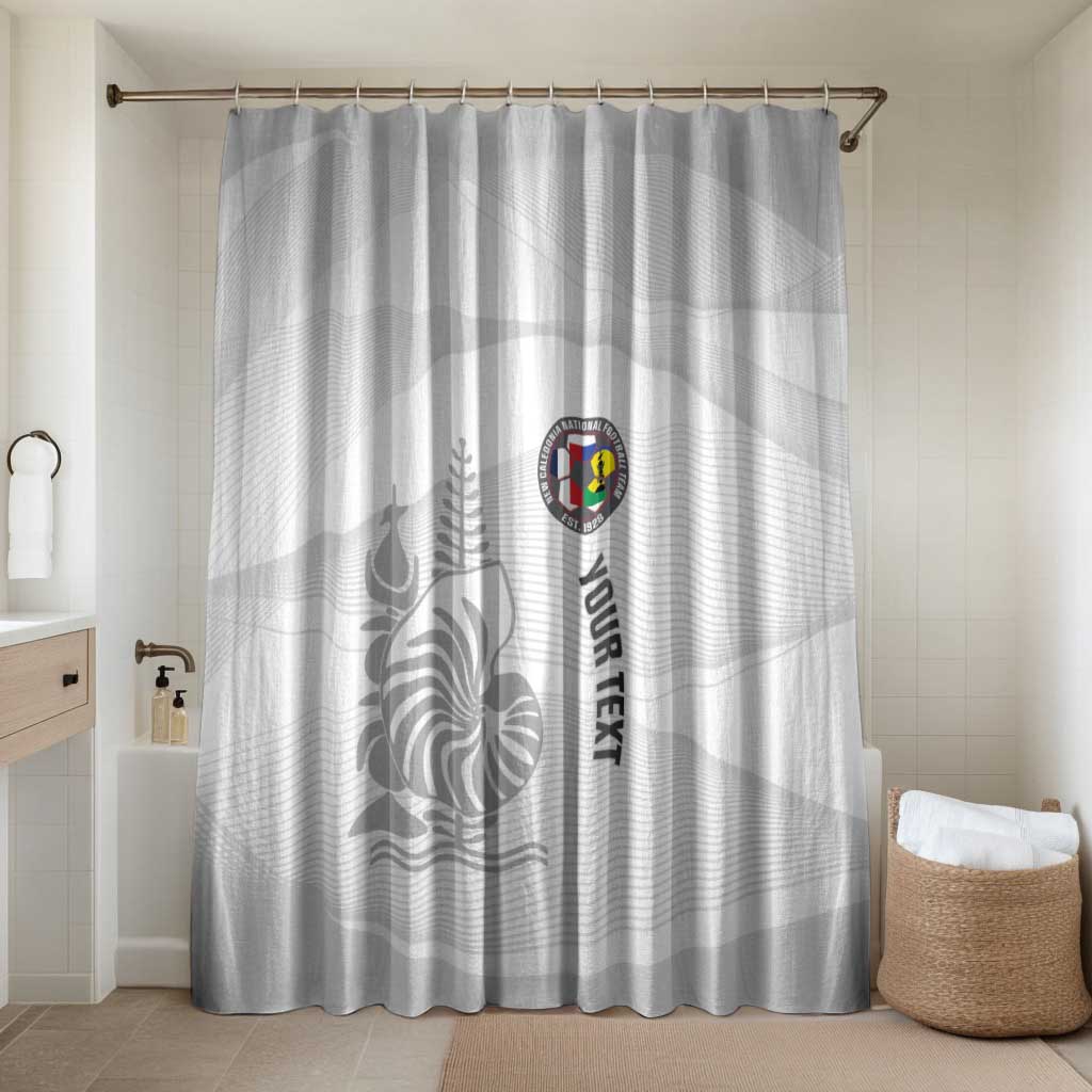 Custom New Caledonia Football Bathroom Set Allez Les Cagous White Version - Polynesian Pride
