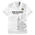 Custom New Caledonia Football Family Matching Off Shoulder Maxi Dress and Hawaiian Shirt Allez Les Cagous White Version - Polynesian Pride