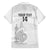 Custom New Caledonia Football Family Matching Off Shoulder Short Dress and Hawaiian Shirt Allez Les Cagous White Version - Polynesian Pride