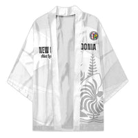 Custom New Caledonia Football Kimono Allez Les Cagous White Version - Polynesian Pride