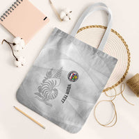 Custom New Caledonia Football Tote Bag Allez Les Cagous White Version - Polynesian Pride