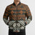 Bula Fiji Tapa Bomber Puffer Jacket Fijian Masi Vintage Vibes - Polynesian Pride