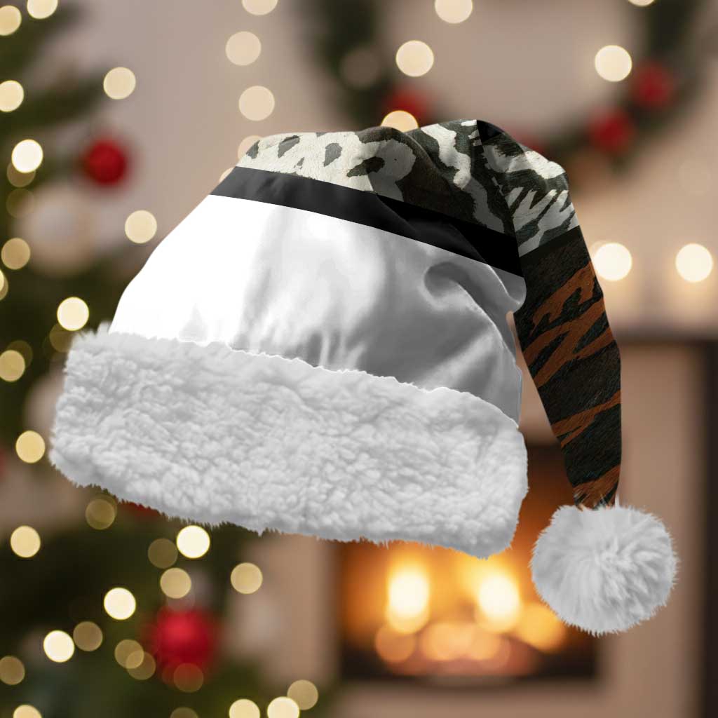 Bula Fiji Tapa Christmas Santa Hat Fijian Masi Vintage Vibes - Polynesian Pride