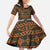 Bula Fiji Tapa Family Matching Long Sleeve Bodycon Dress and Hawaiian Shirt Fijian Masi Vintage Vibes - Polynesian Pride