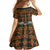 Bula Fiji Tapa Family Matching Long Sleeve Bodycon Dress and Hawaiian Shirt Fijian Masi Vintage Vibes - Polynesian Pride