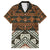 Bula Fiji Tapa Family Matching Long Sleeve Bodycon Dress and Hawaiian Shirt Fijian Masi Vintage Vibes - Polynesian Pride