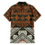 Bula Fiji Tapa Family Matching Long Sleeve Bodycon Dress and Hawaiian Shirt Fijian Masi Vintage Vibes - Polynesian Pride