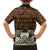 Bula Fiji Tapa Family Matching Off Shoulder Maxi Dress and Hawaiian Shirt Fijian Masi Vintage Vibes - Polynesian Pride