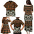 Bula Fiji Tapa Family Matching Puletasi and Hawaiian Shirt Fijian Masi Vintage Vibes - Polynesian Pride
