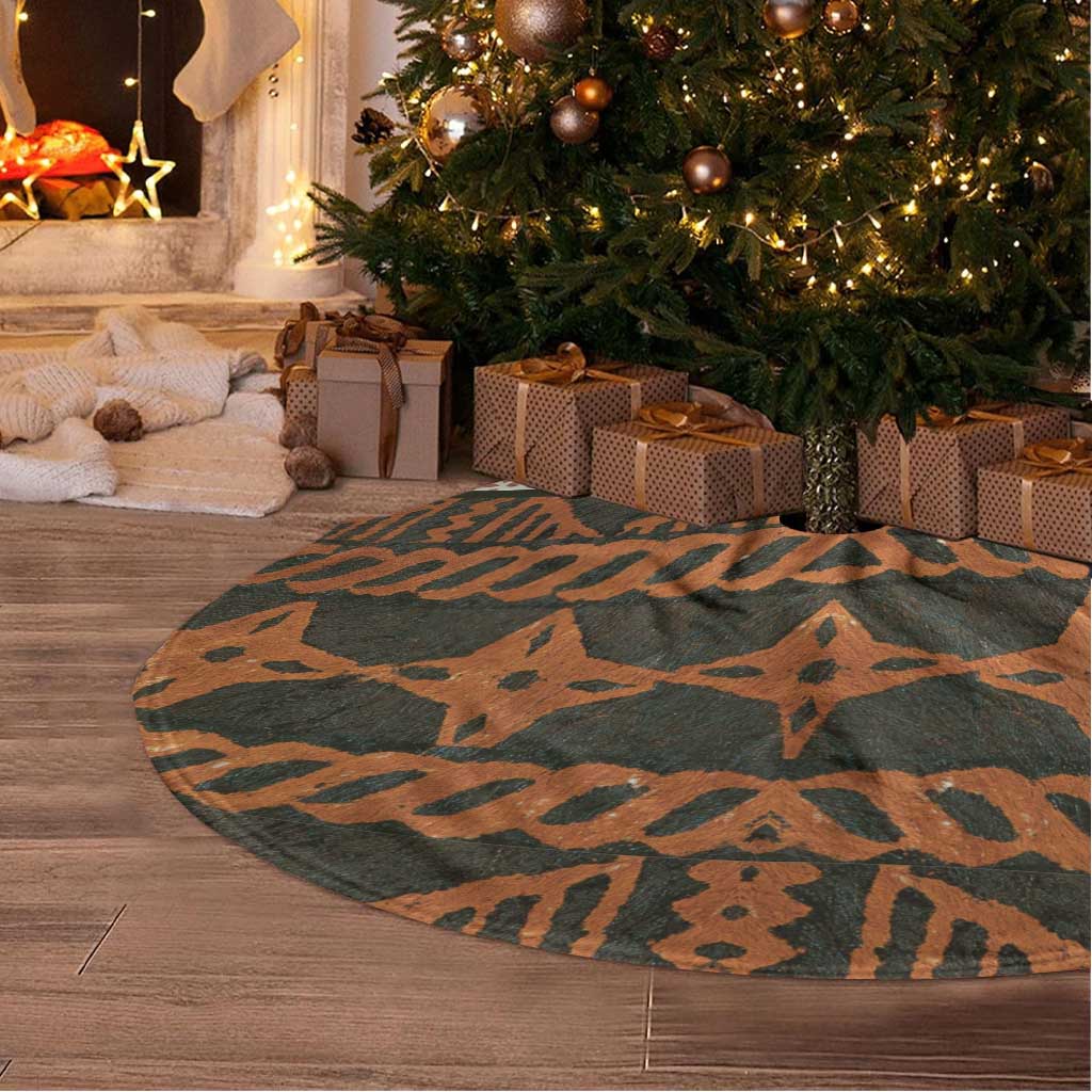 Bula Fiji Tapa Tree Skirt Fijian Masi Vintage Vibes LT14 - Polynesian Pride