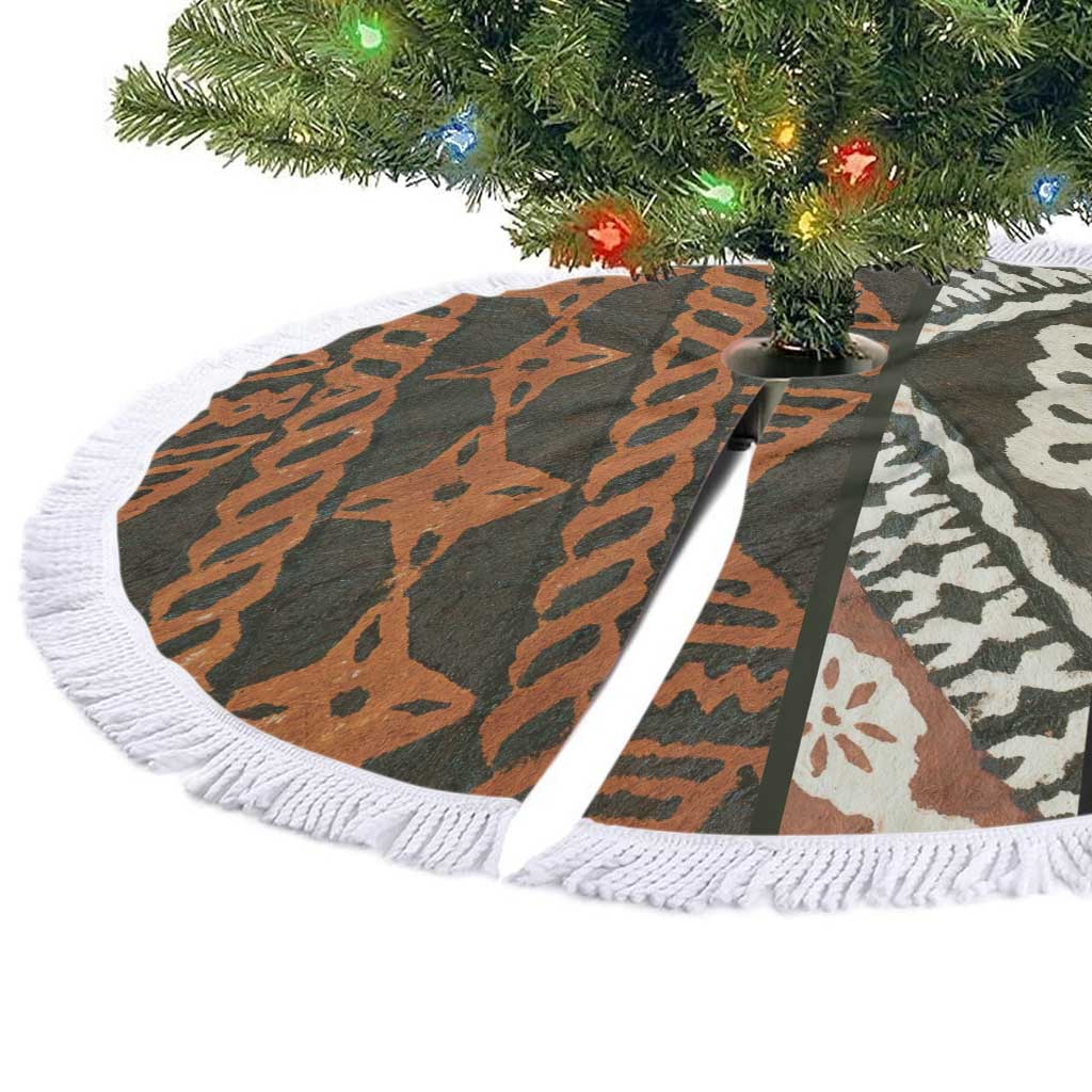 Bula Fiji Tapa Tree Skirt Fijian Masi Vintage Vibes LT14 - Polynesian Pride