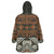 Bula Fiji Tapa Wearable Blanket Hoodie Fijian Masi Vintage Vibes - Polynesian Pride