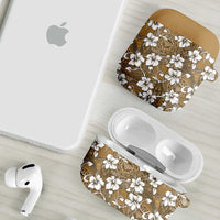 Kuvui Bula Fiji AirPods Case Fijian Tapa Seamless Hibiscus LT14 - Polynesian Pride