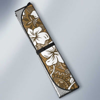 Kuvui Bula Fiji Auto Sun Shade Fijian Tapa Seamless Hibiscus - Polynesian Pride