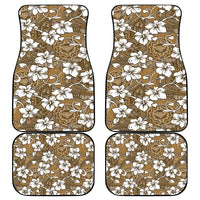Kuvui Bula Fiji Car Mats Fijian Tapa Seamless Hibiscus LT14 - Polynesian Pride