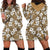 Kuvui Bula Fiji Hoodie Dress Fijian Tapa Seamless Hibiscus - Polynesian Pride