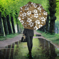 Kuvui Bula Fiji Umbrella Fijian Tapa Seamless Hibiscus LT14 - Polynesian Pride