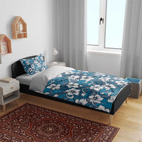 Karakarawa Bula Fiji Bedding Set Fijian Tapa Seamless Hibiscus - Polynesian Pride