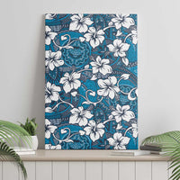Karakarawa Bula Fiji Canvas Wall Art Fijian Tapa Seamless Hibiscus LT14 - Polynesian Pride