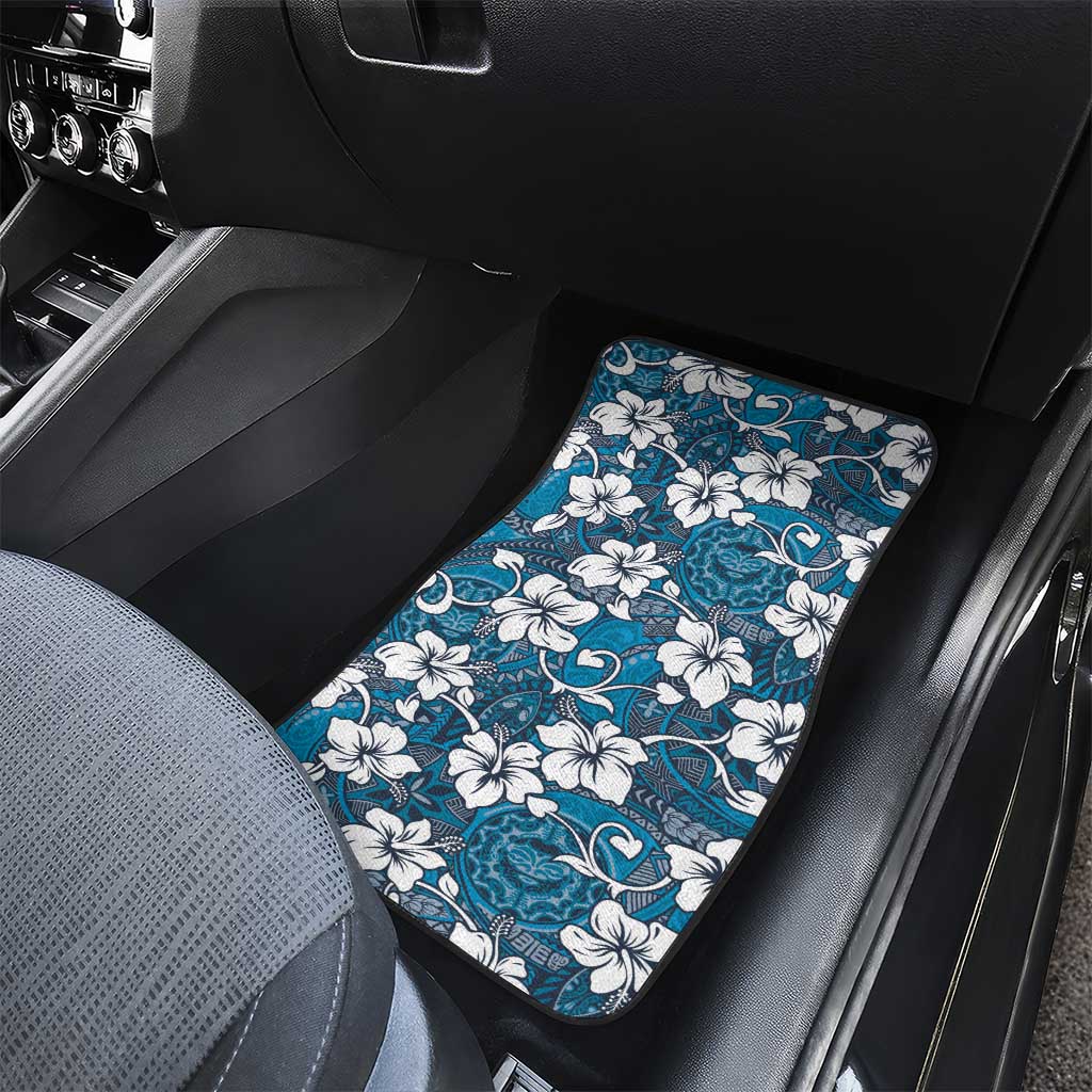 Karakarawa Bula Fiji Car Mats Fijian Tapa Seamless Hibiscus LT14 - Polynesian Pride
