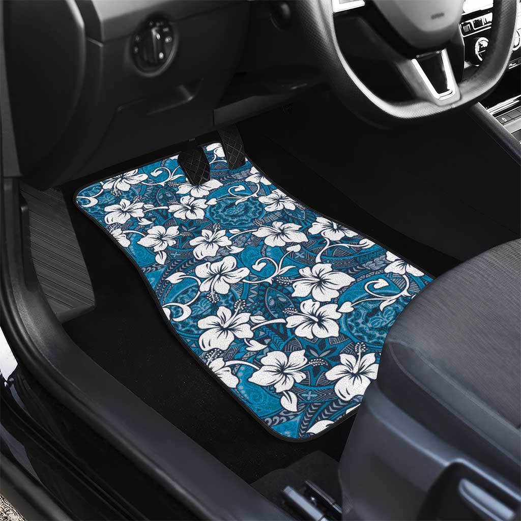 Karakarawa Bula Fiji Car Mats Fijian Tapa Seamless Hibiscus LT14 - Polynesian Pride