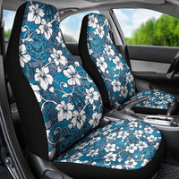 Karakarawa Bula Fiji Car Seat Cover Fijian Tapa Seamless Hibiscus - Polynesian Pride